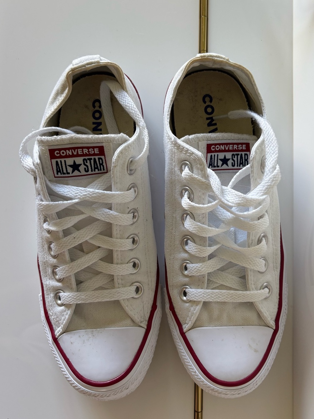 Converse WOMEN'S CHUCK TAYLOR ALL STAR SNEAKERS IN WHITE